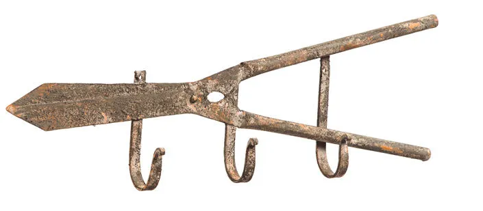 Metal Garden Tool Wall Hooks