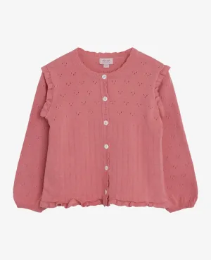 MINI 12GG ORGANIC COTTON CARDIGAN