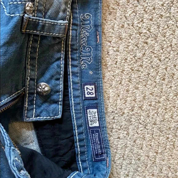 Miss Me Distructed Denim Shorts