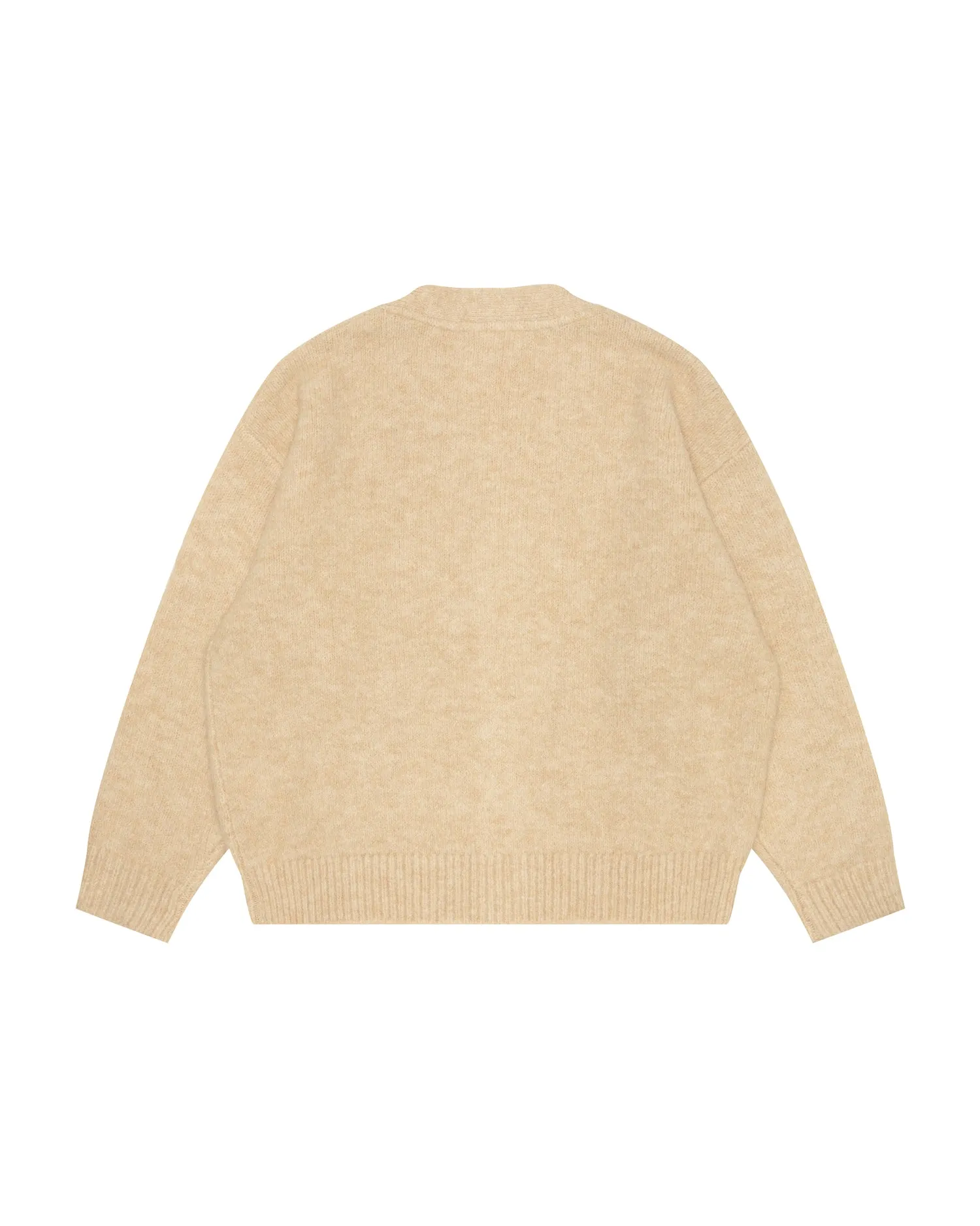Moonface logo v-neck cardigan