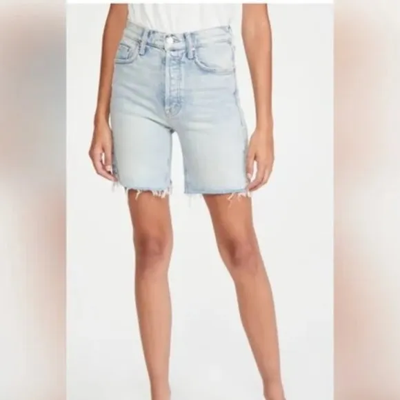 MOTHER The Tripper Cutoff Fray Shorts