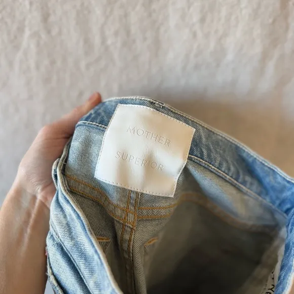 MOTHER The Tripper Cutoff Fray Shorts