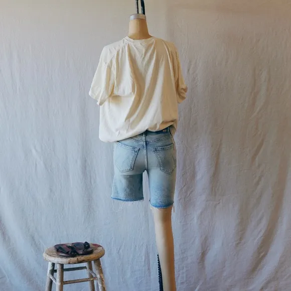 MOTHER The Tripper Cutoff Fray Shorts