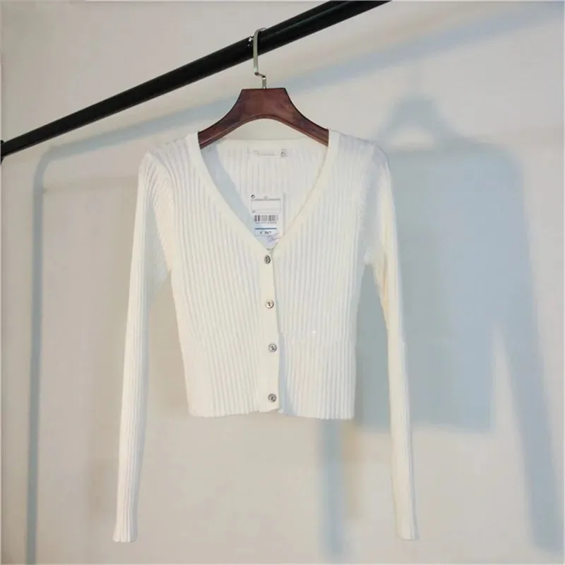 Neploe Spring Newly Patchwork Women Cardigans 2023 Fashion Slim Ladies Knitted Sweater Long Sleeve Buttons Sweaters 65057