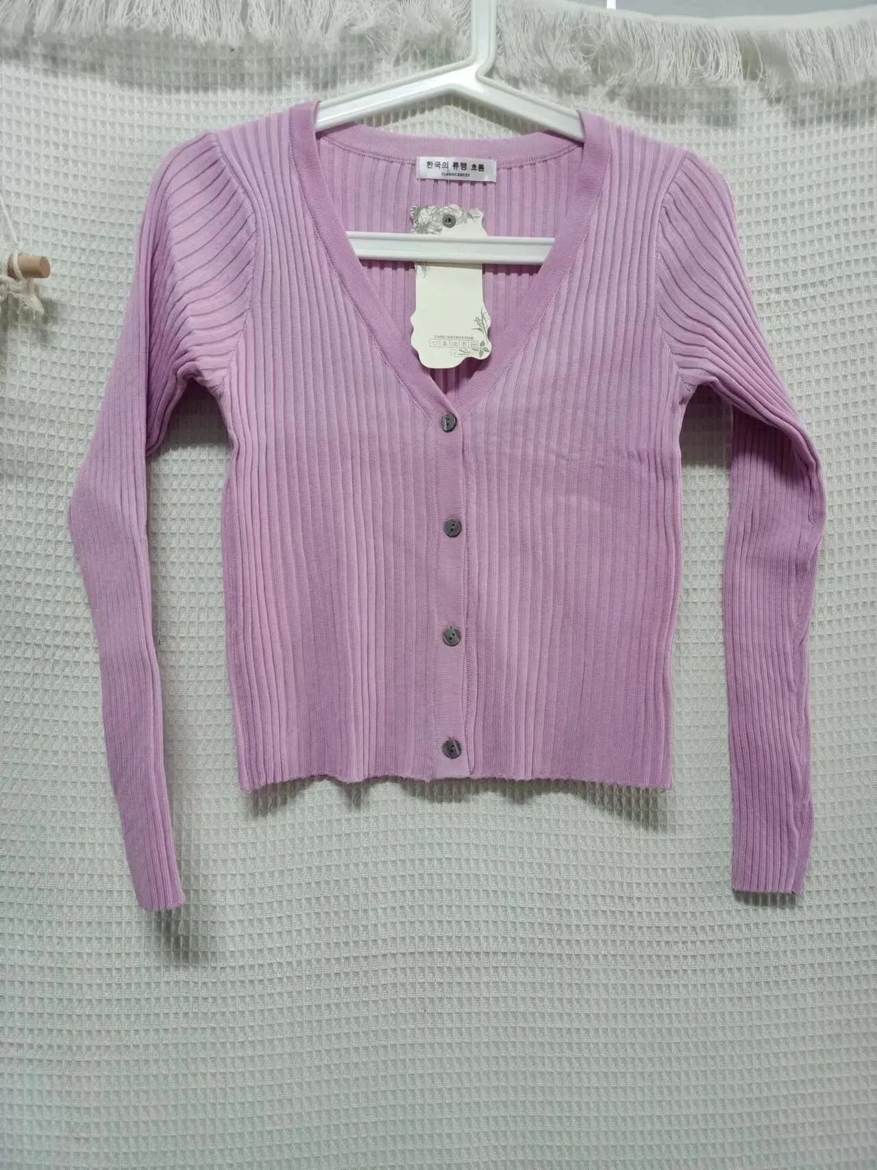 Neploe Spring Newly Patchwork Women Cardigans 2023 Fashion Slim Ladies Knitted Sweater Long Sleeve Buttons Sweaters 65057