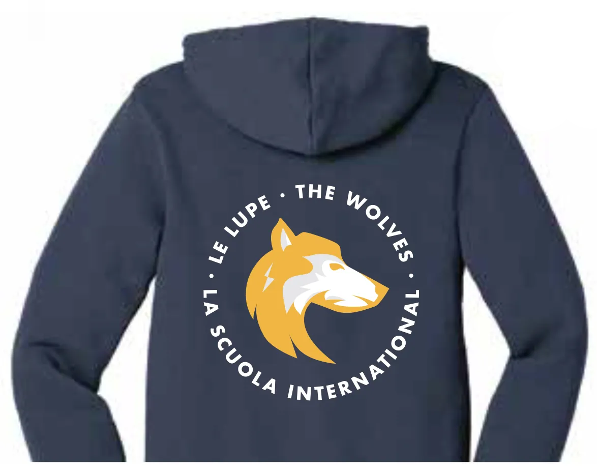NEW Adult Le Lupe Zip Hoodie