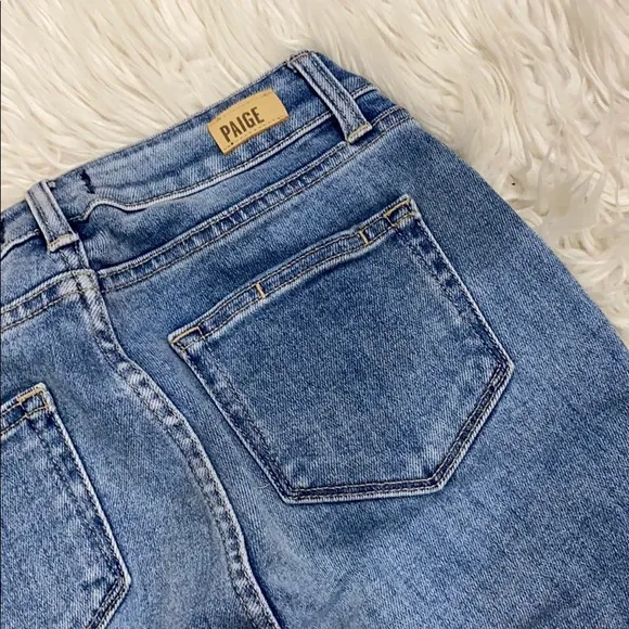 NEW • Paige • Jax Cut Off Bermuda Denim Shorts