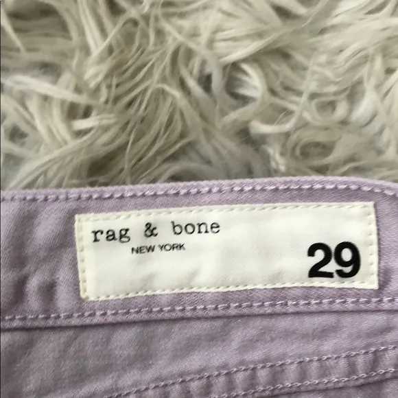 NEW • Rag &amp; Bone • Cut Off Denim Shorts Lilac