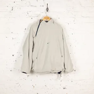 Nike 90s Reversible Fleece Hoodie - Beige - XL