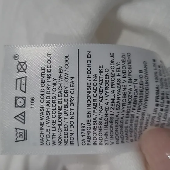 NWOT Athleta Cabo Linen Shorts