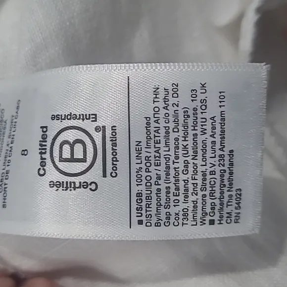 NWOT Athleta Cabo Linen Shorts