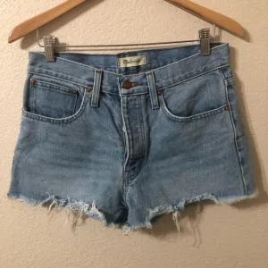 NWOT Madewell Relaxed Denim Shorts Light Dunwoody Wash - Size 27