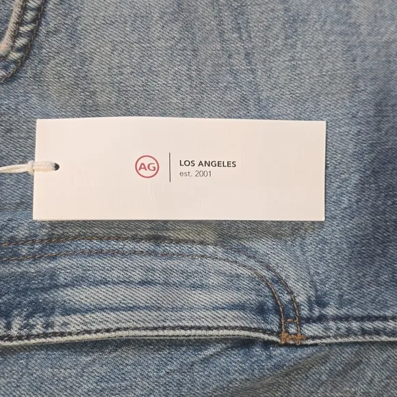 NWT AG Alexxis Denim Shorts in Size 28