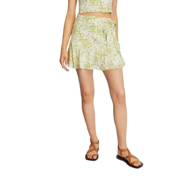 NWT! All Saints Frida Amanzi Printed Skirt - Size 12