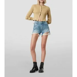 NWT All Saints Remi Cut Off Fray Hem Distressed Shorts Sz 27 $115
