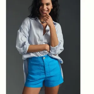 NWT Anthropologie Maeve The Colette Shorts : Linen Edition size 32