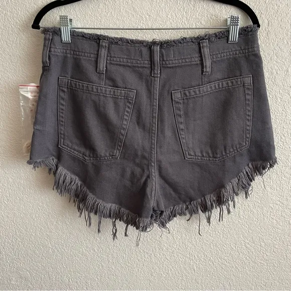 NWT Free People Denim Slouchy Shorts