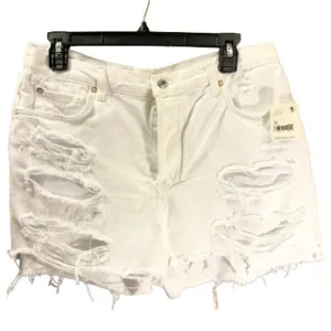 NWT Free People/We The Free Optic White Denim Shorts sz 30
