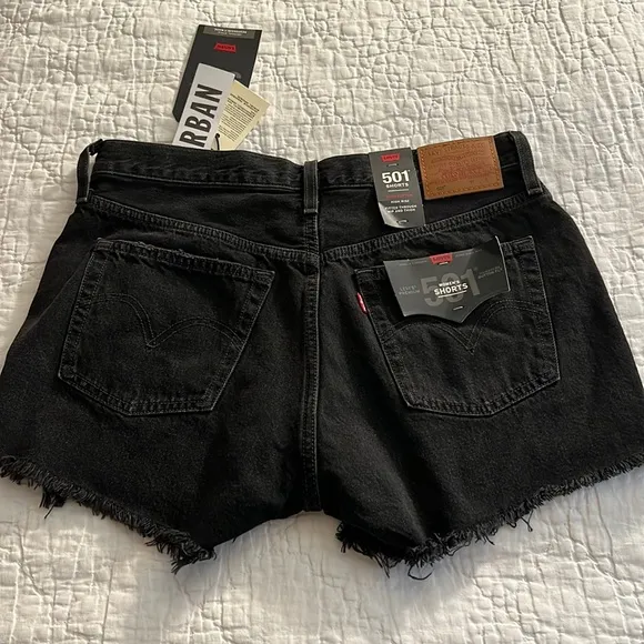 NWT Levi’s Premium 501 High Rise 100% Cotton Denim Shorts