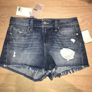 Paige Daryn Denim Jean Shorts Izza Deconstructed