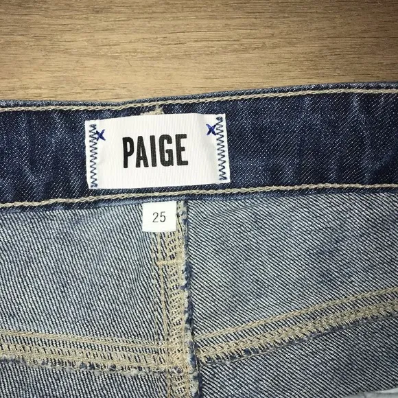 Paige Daryn Denim Jean Shorts Izza Deconstructed