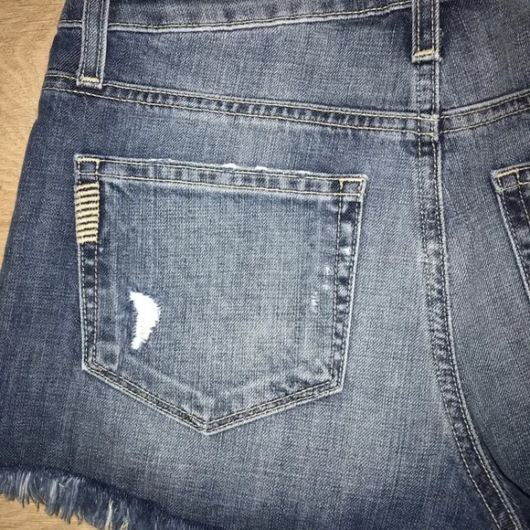 Paige Daryn Denim Jean Shorts Izza Deconstructed