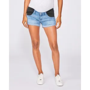 Paige Jimmy Jimmy Medium Wash Denim Maternity Shorts Womens Size 32