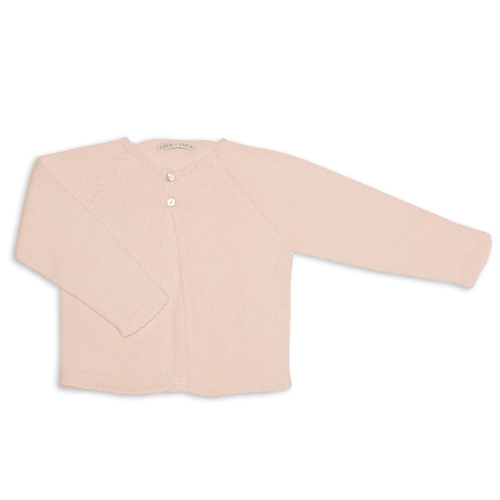 PALE PINK ALASSIO CARDIGAN