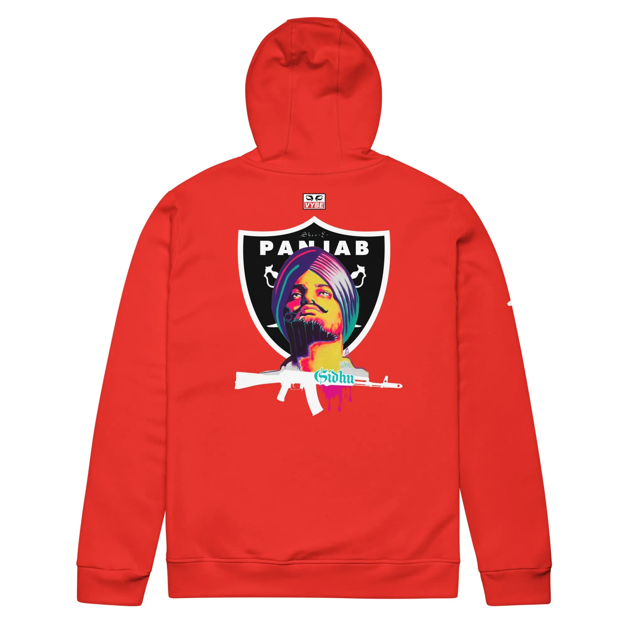 Panjab sidhu moose wala vybe - adidas fleece hoodie