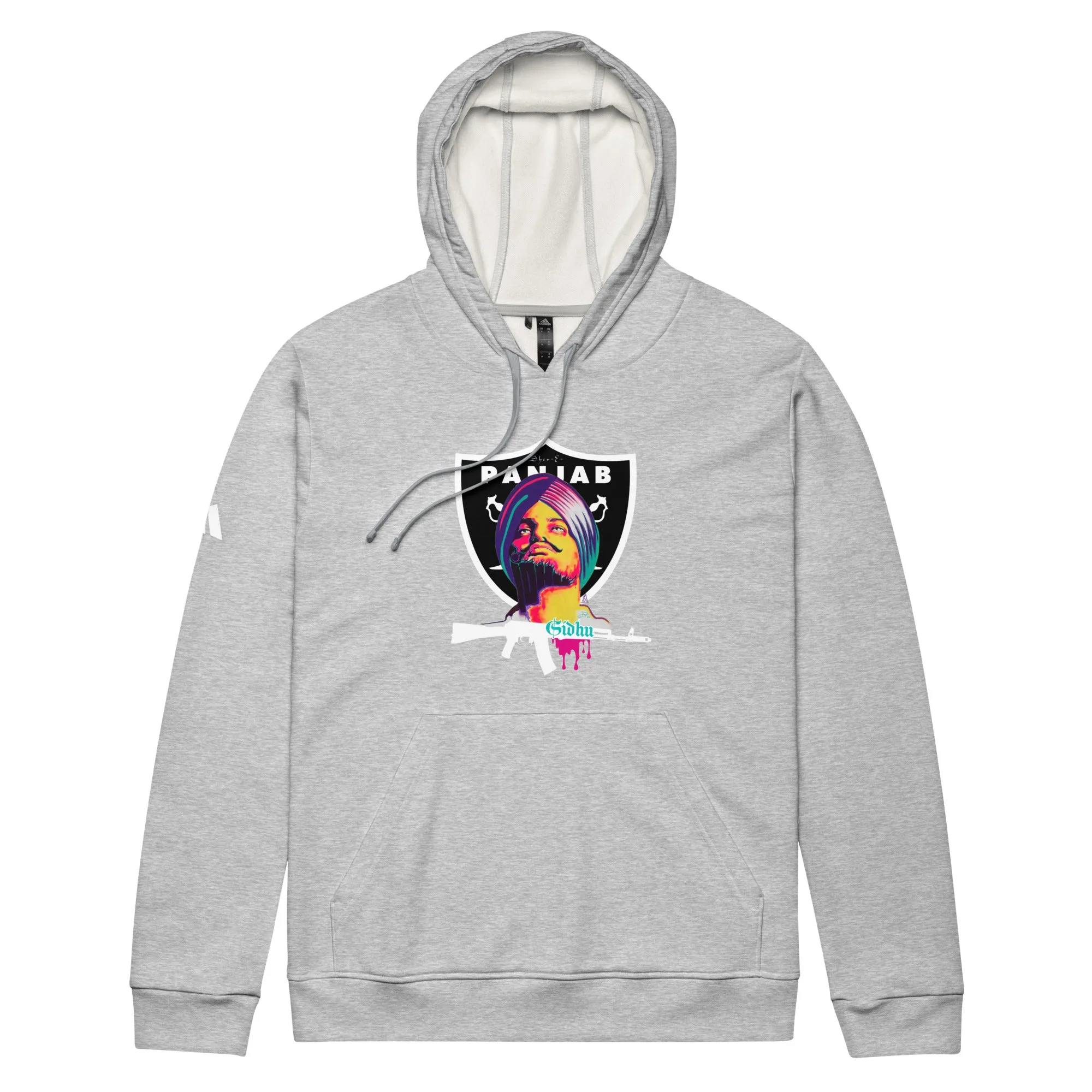 Panjab sidhu moose wala vybe - adidas fleece hoodie