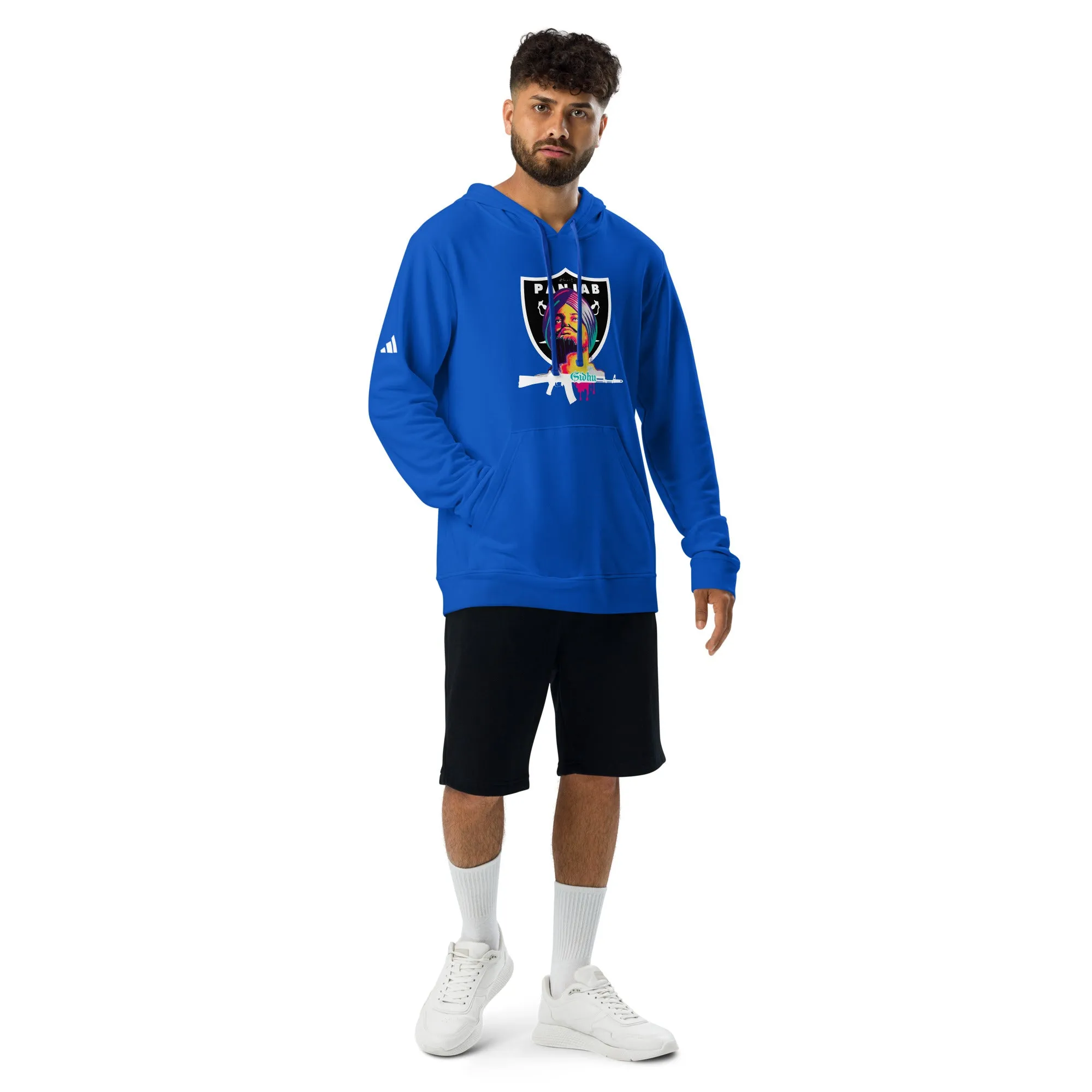 Panjab sidhu moose wala vybe - adidas fleece hoodie