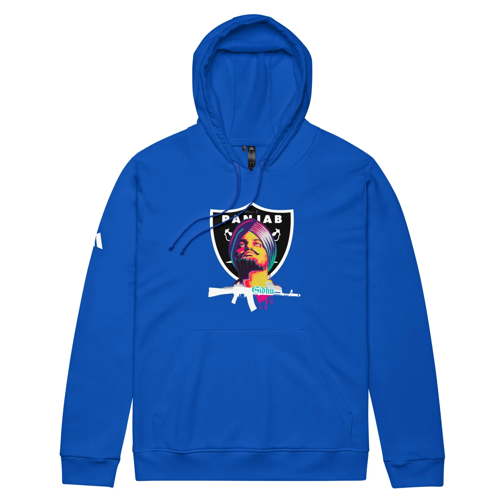 Panjab sidhu moose wala vybe - adidas fleece hoodie