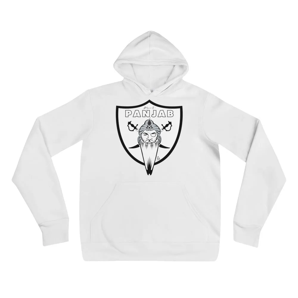 PANJAB - UNISEX - WHITE HOODIE I