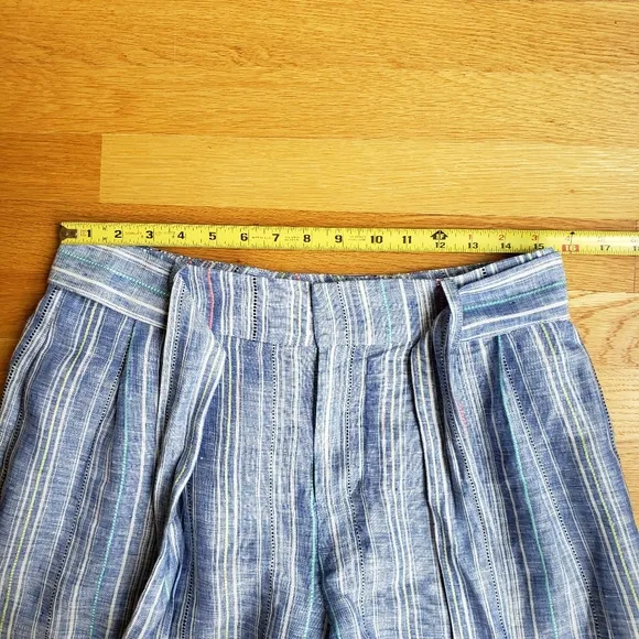 Parker High Waisted Linen Shorts