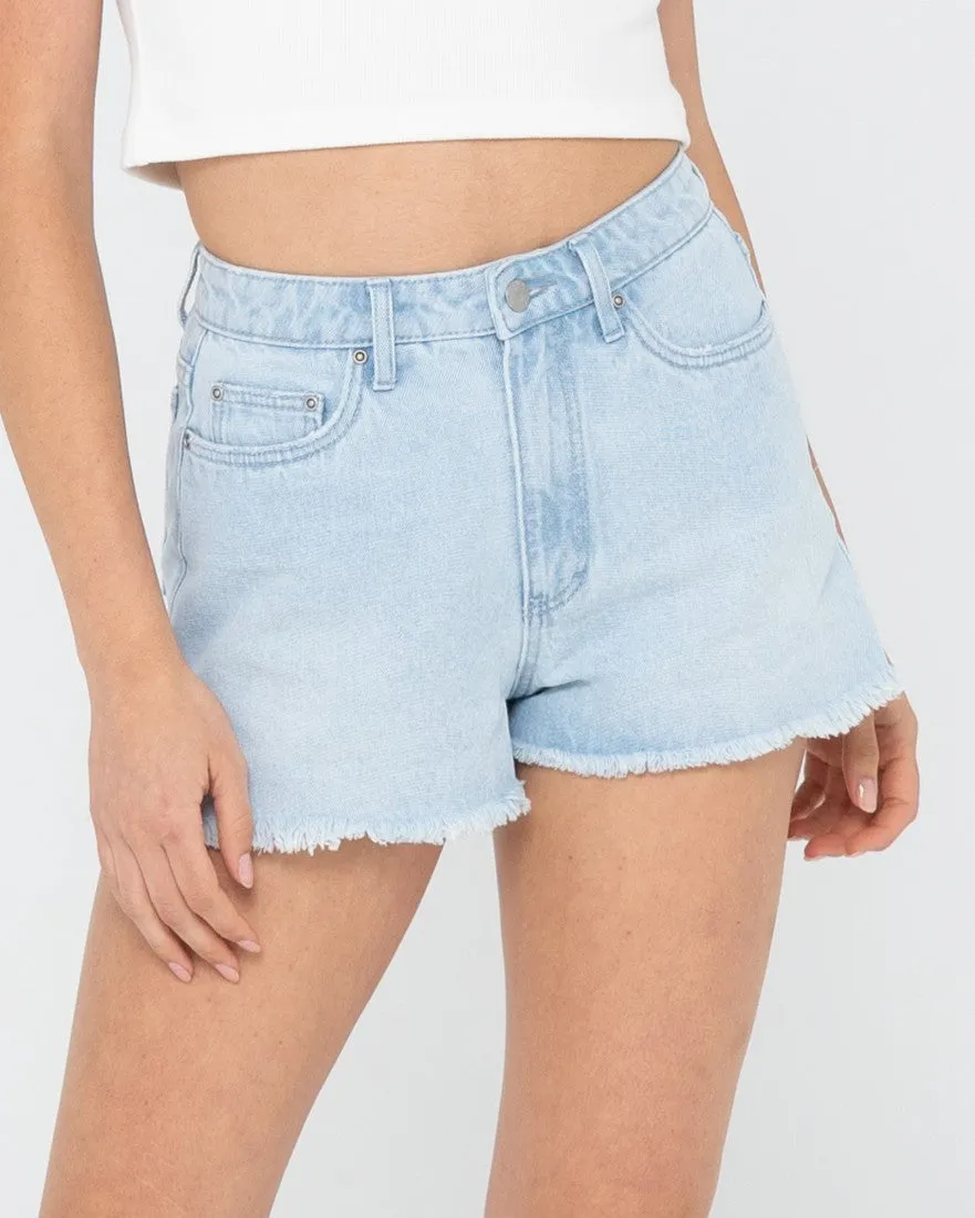 Penny Kick Flare Denim Short