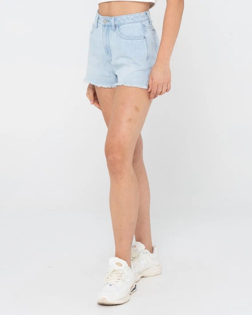 Penny Kick Flare Denim Short