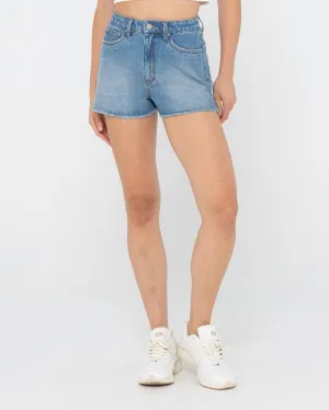 Penny Kick Flare Denim Short