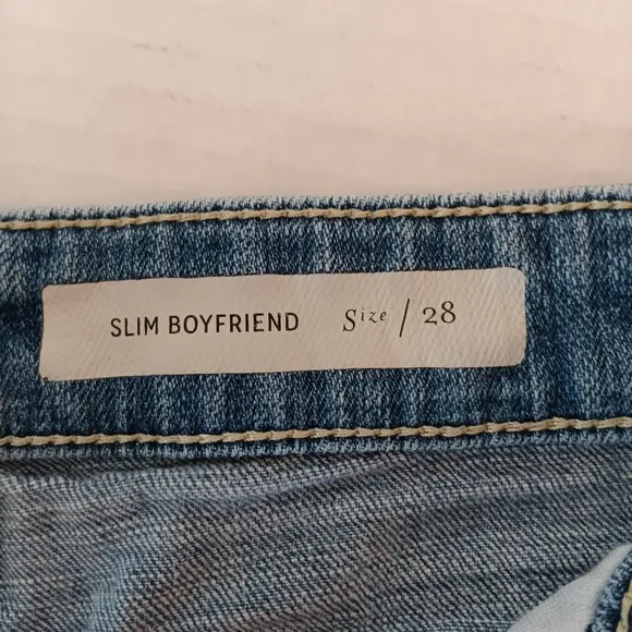 Pilcro by Anthropologie Slim Boyfriend Denim Shorts US Size 28