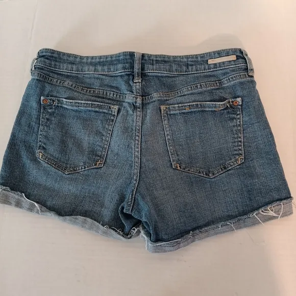 Pilcro by Anthropologie Slim Boyfriend Denim Shorts US Size 28