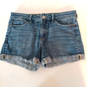 Pilcro by Anthropologie Slim Boyfriend Denim Shorts US Size 28