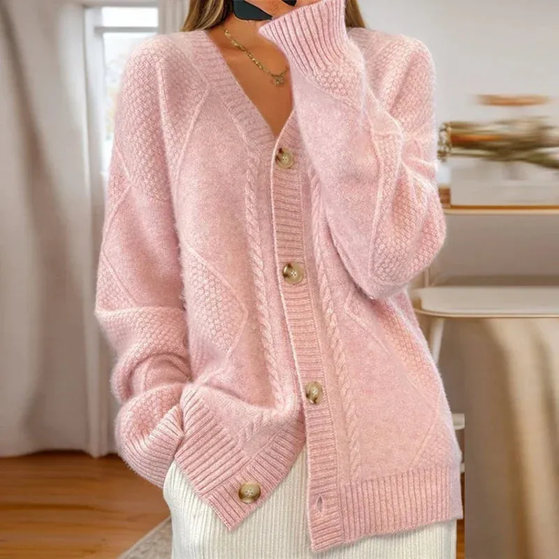 Piper - Button-Down Knit Cardigan