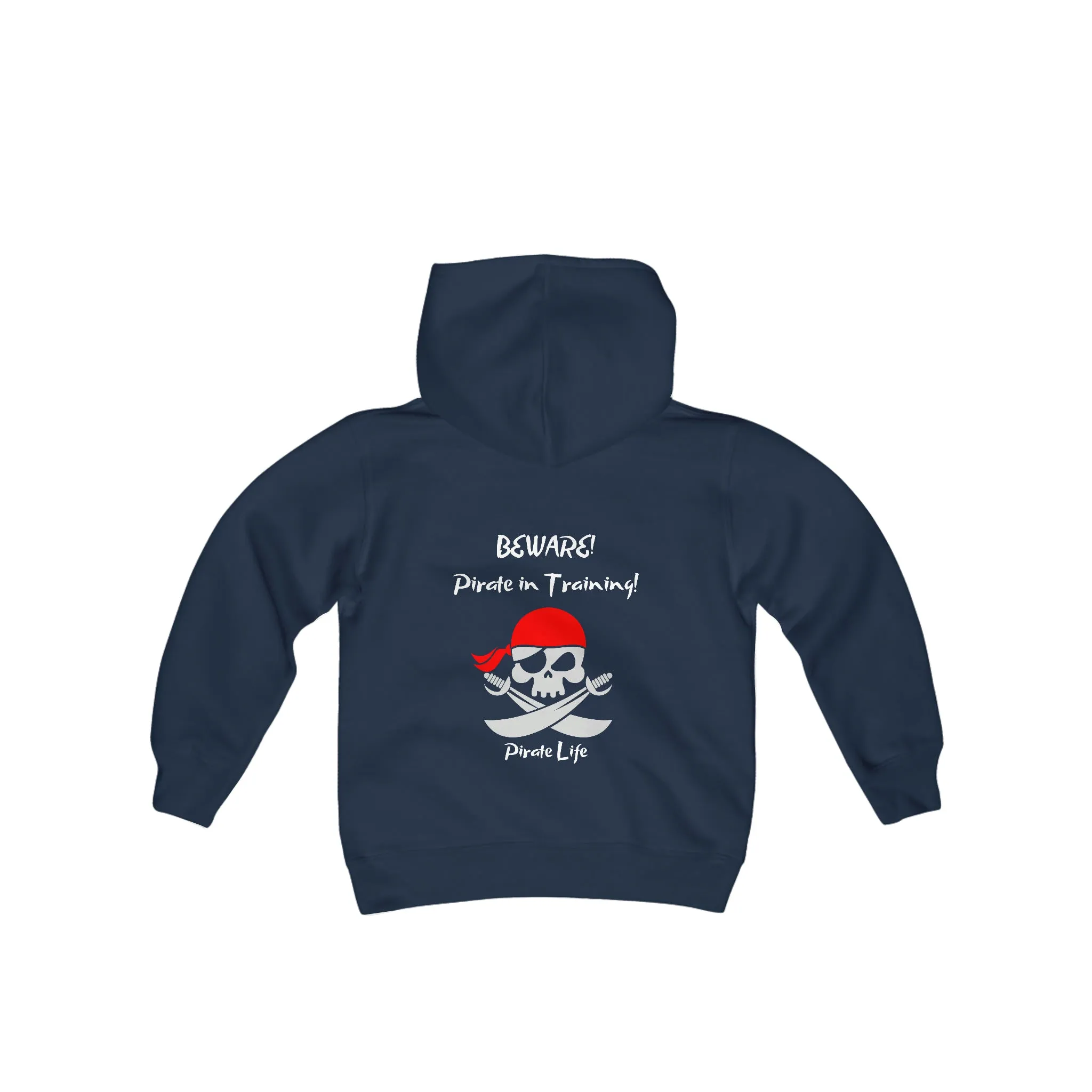 Pirate in Training Youth Boys Hoodie