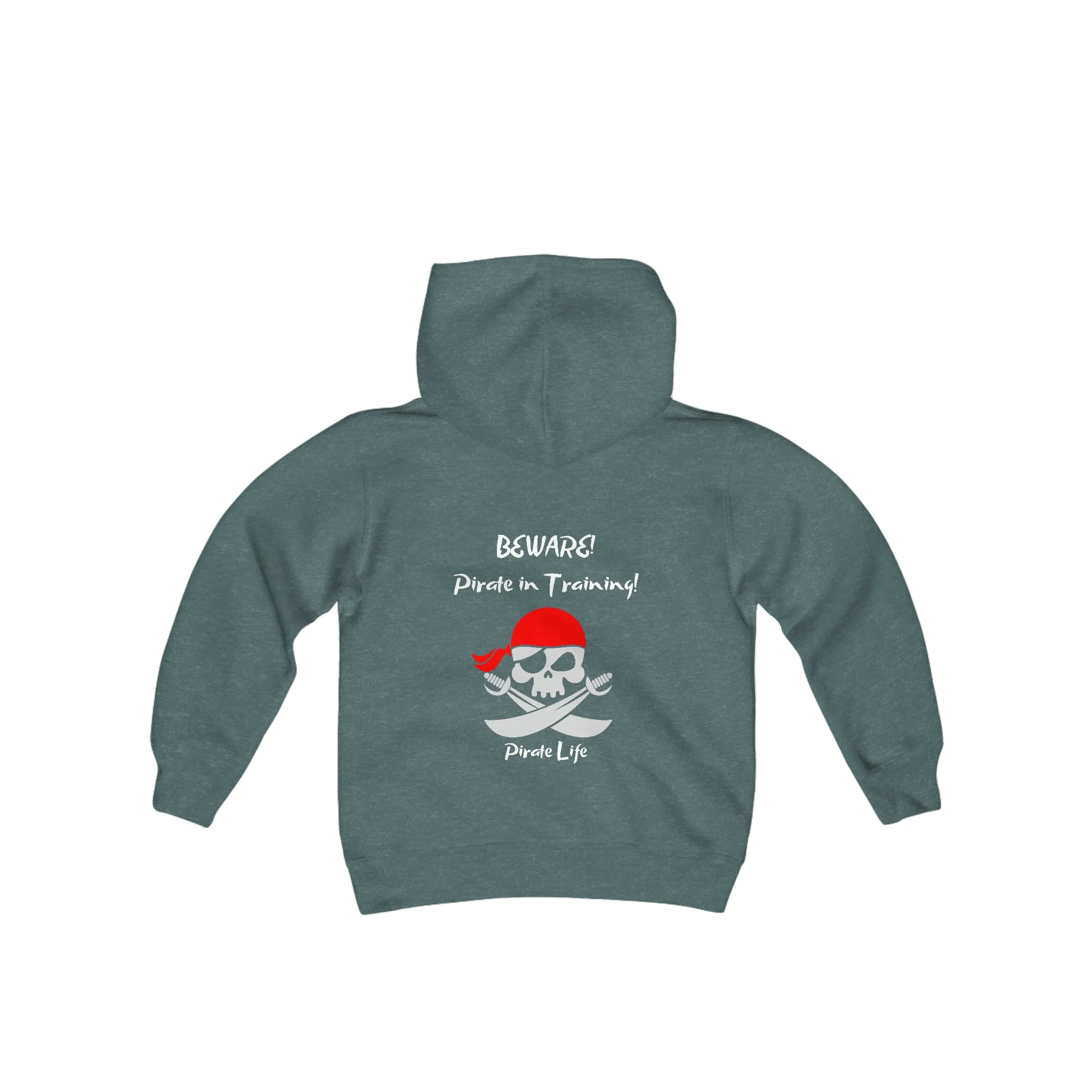 Pirate in Training Youth Boys Hoodie