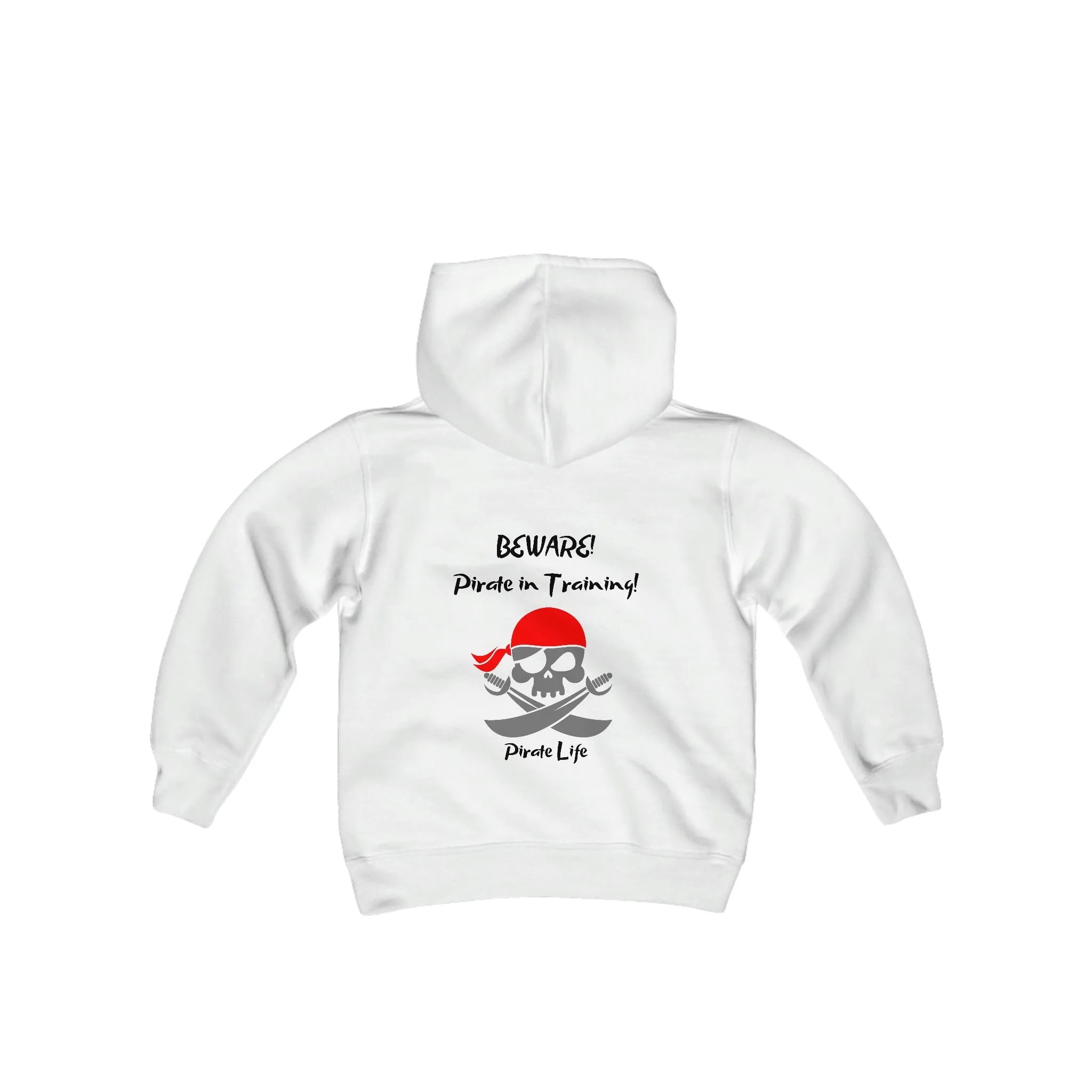 Pirate in Training Youth Boys Hoodie