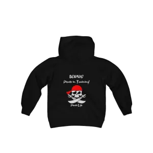 Pirate in Training Youth Boys Hoodie