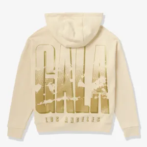 "Name" Zip Hoodie (cream)