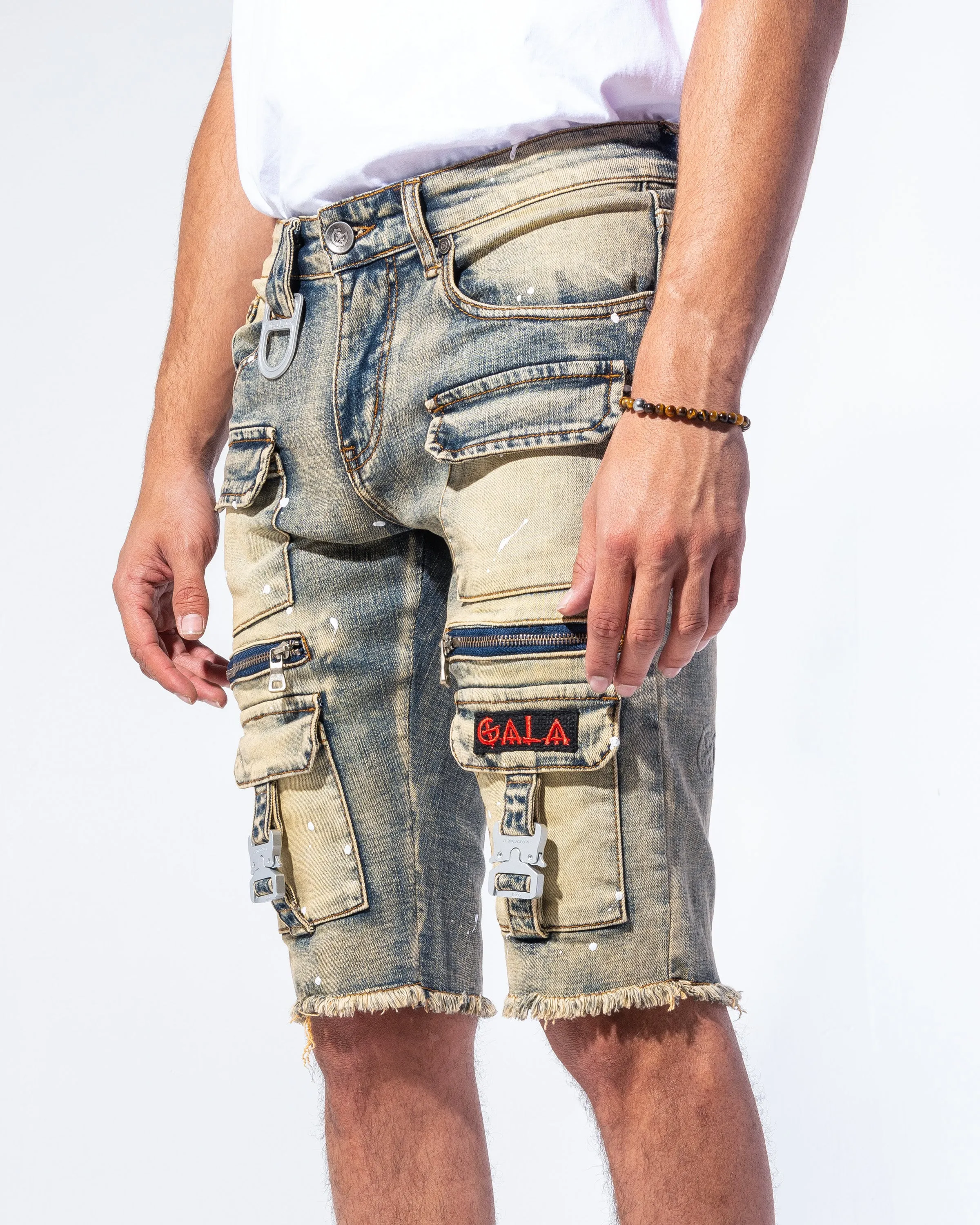 "STASH SHORTS" Earth Acid