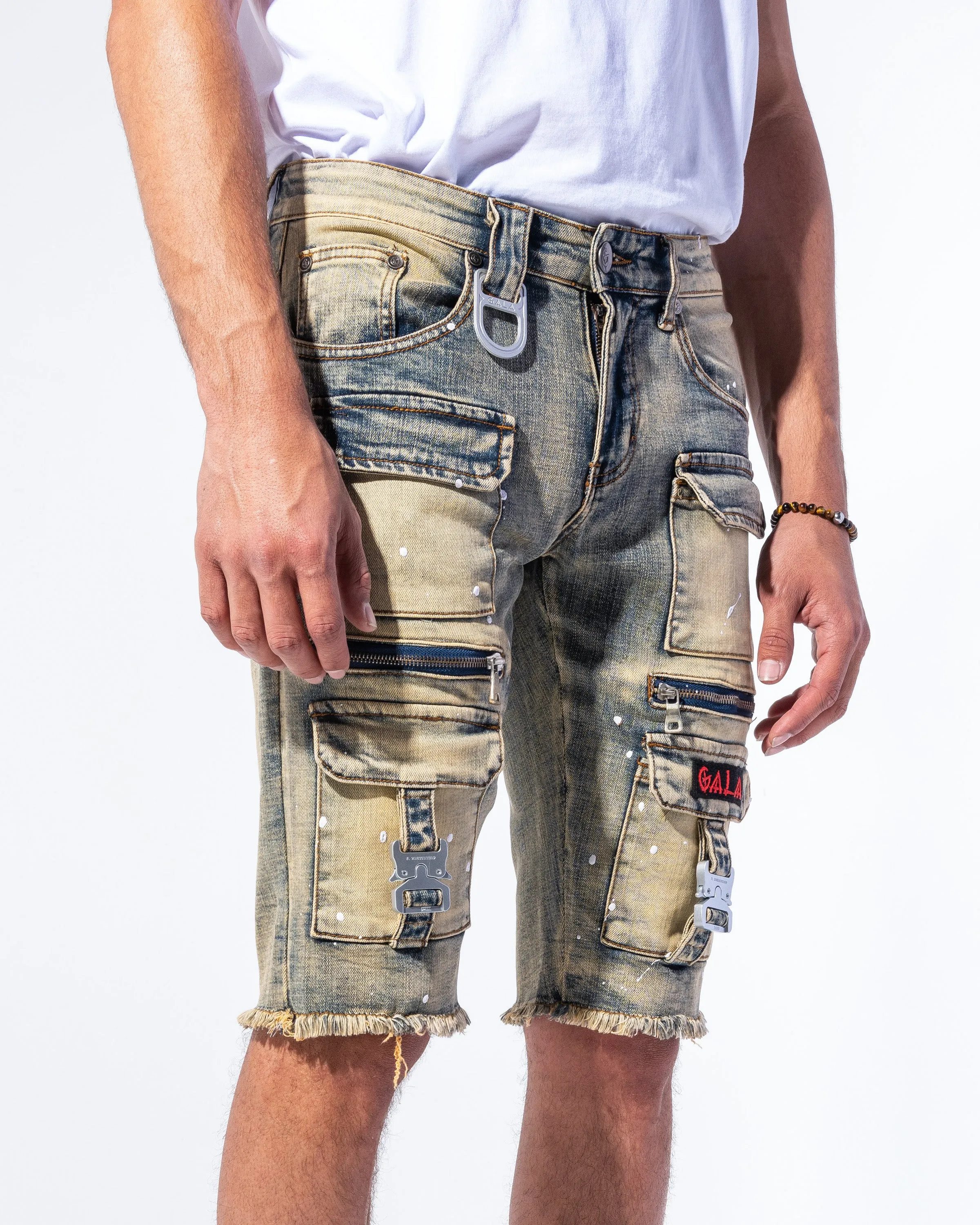 "STASH SHORTS" Earth Acid