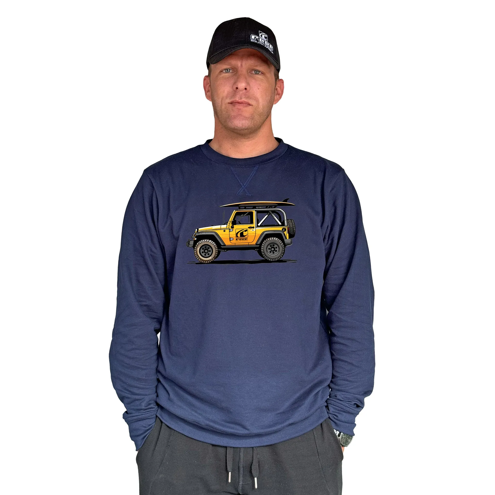 Reef Crew Sweater-Jeep