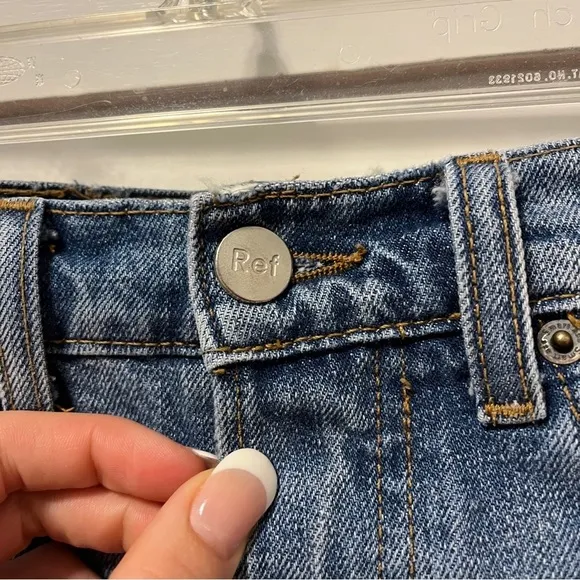 Reformation Dixie High Rise Denim Shorts